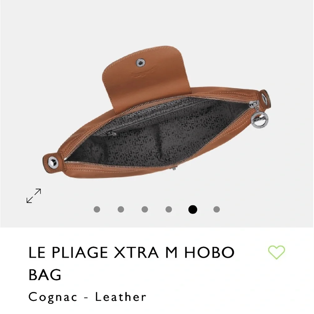 Longchamp Hobo bag Shoulder Bag - cognac - Picture 12 of 14